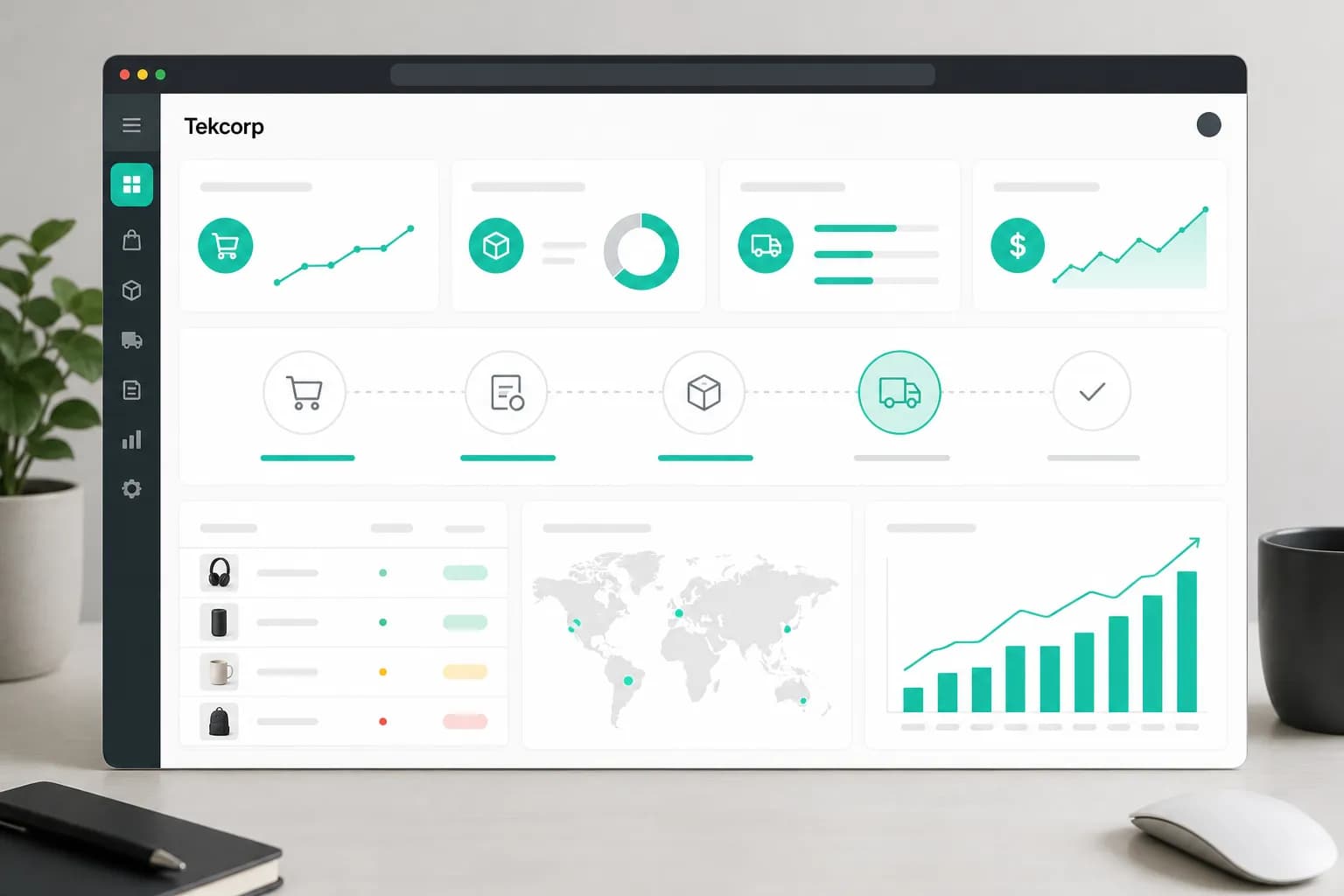 Tekcorp ecommerce operations and analytics workspace